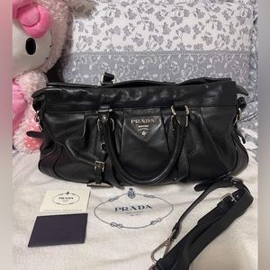 authentic Prada black crossbody like new complete